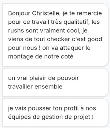 Avis client